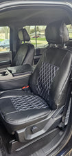 View Gallery Image for Leatherette - Quilted Custom Seat Covers by Paul C.
