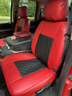 View Gallery Image for Leatherette - Quilted Custom Seat Covers by Zachary B.
