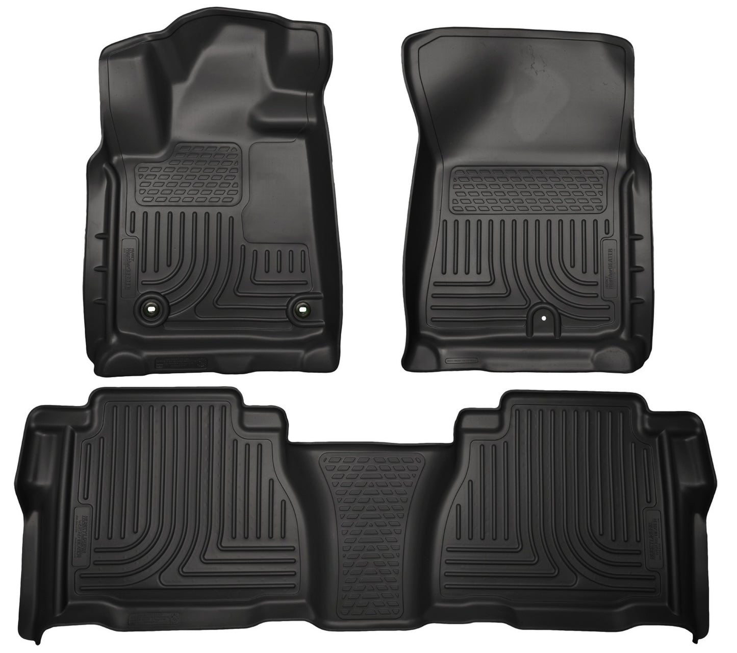 Husky Liners 99591 Front & 2nd Seat Floor Liners (Footwell Coverage)