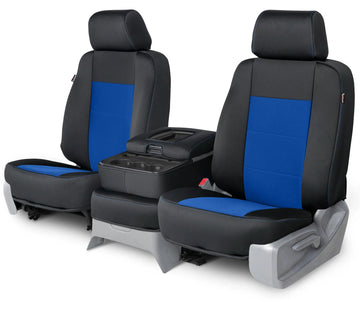 Neo-sport custom seat covers in Black and Blue