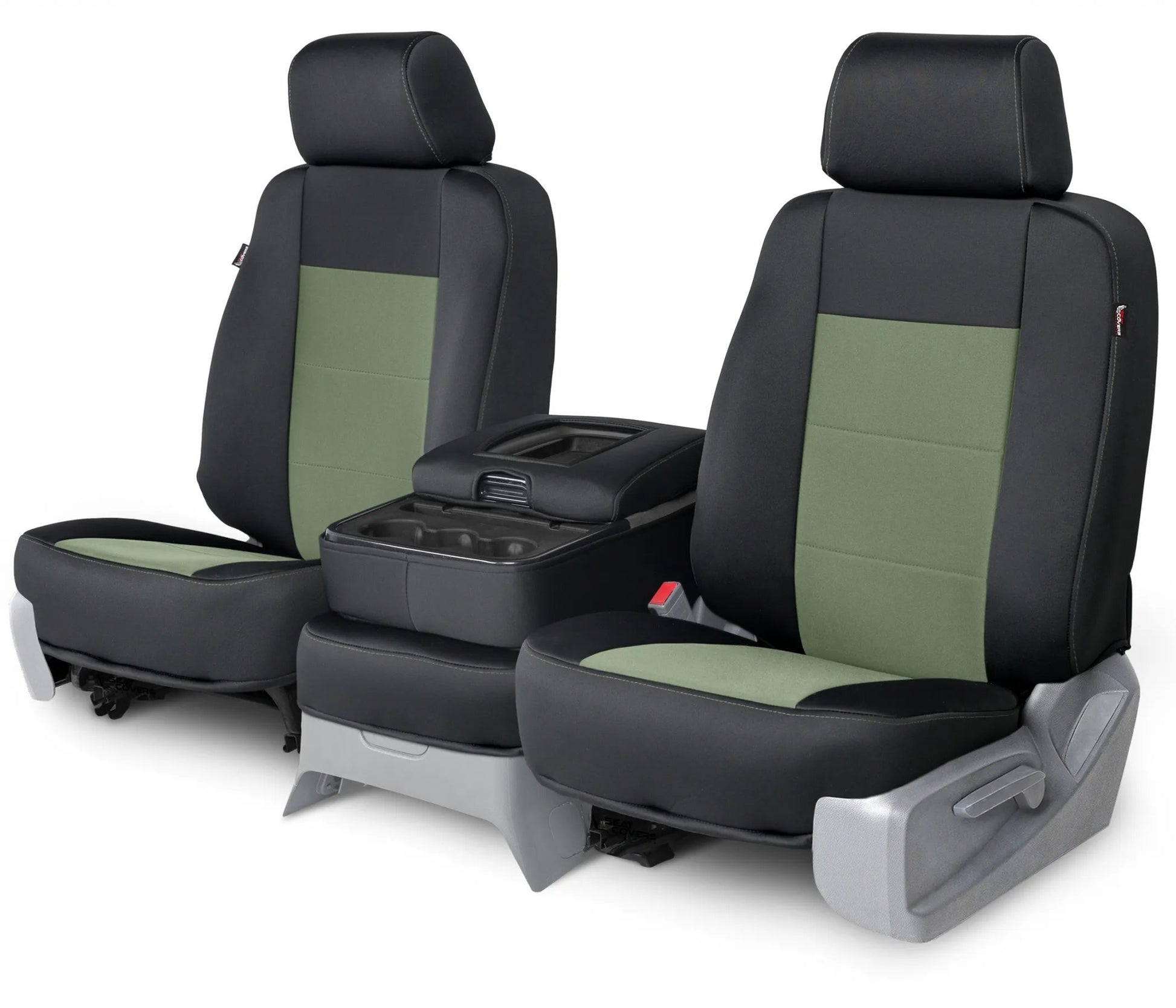 Black and Military Green