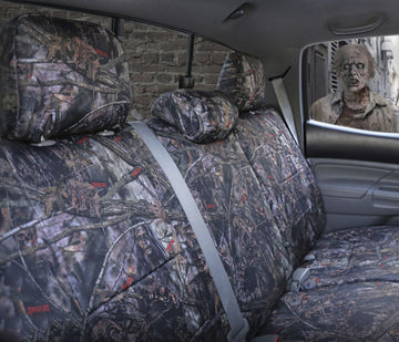 Zombieflage camo custom seat covers in Horde