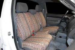 Toyota Tacoma Grey Saddle Blanket Seat Seat Covers