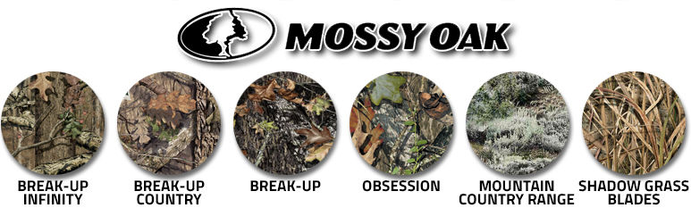 Camouflage Mossy Oak swatches