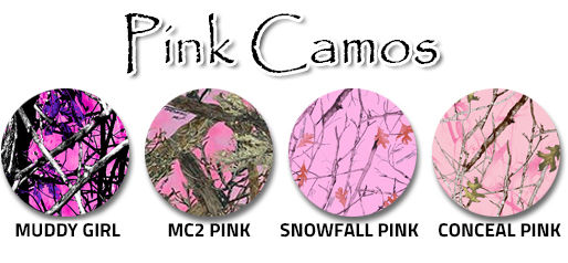 Camouflage Pink swatches