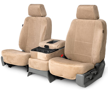 Dorchester custom seat covers tan front seat in Tan