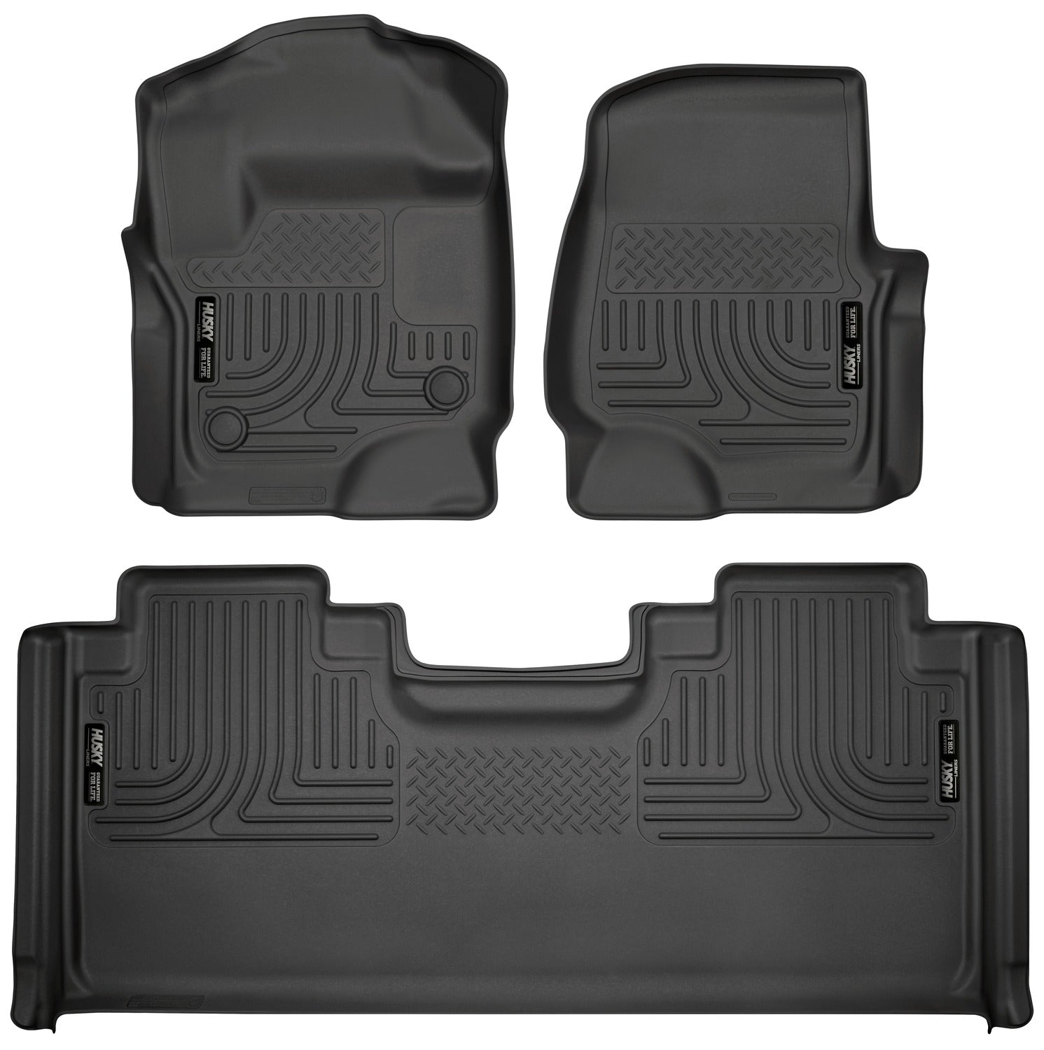 Husky Liners 94071 Front & 2nd Seat Floor Liners