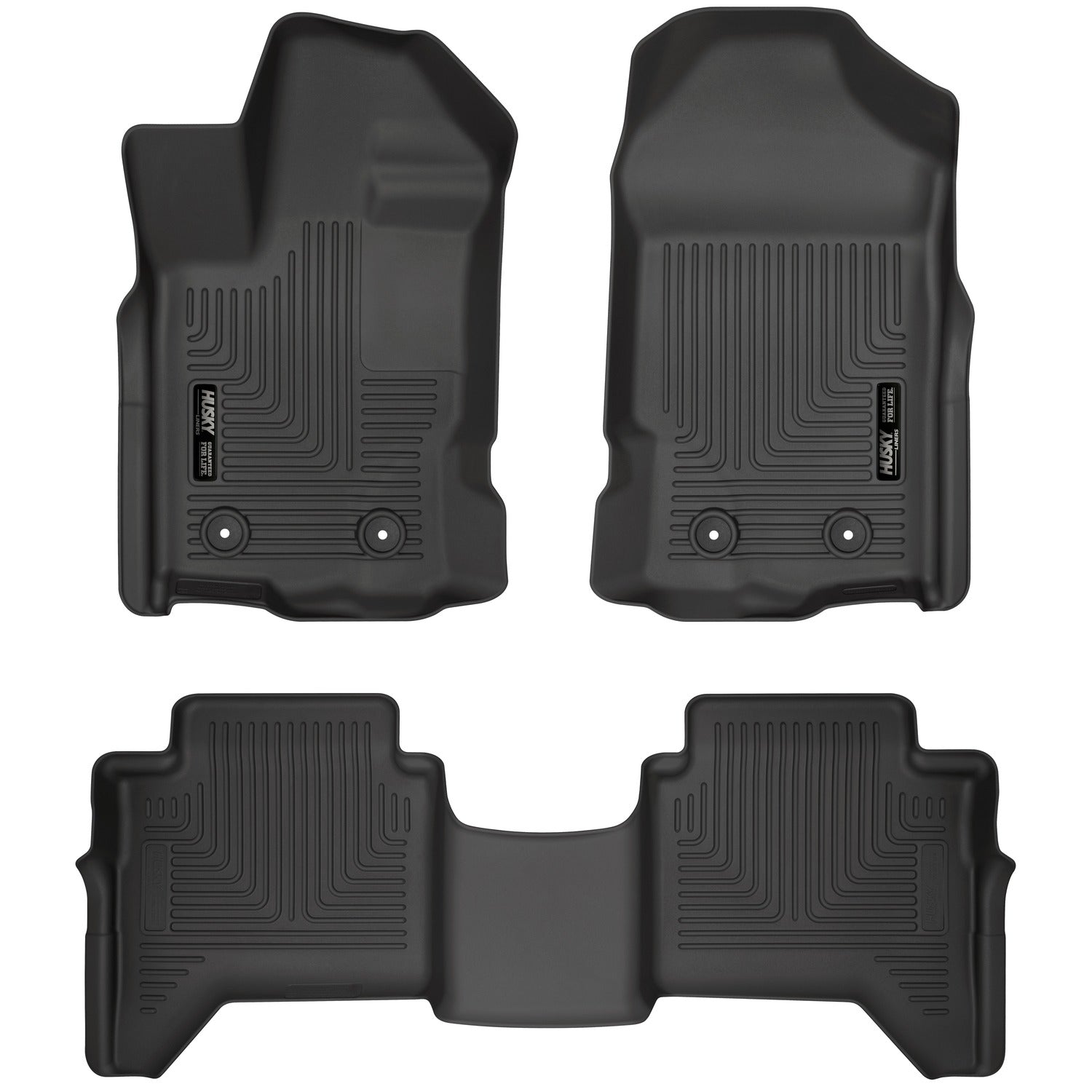 Husky Liners 94101 Front & 2nd Seat Floor Liners