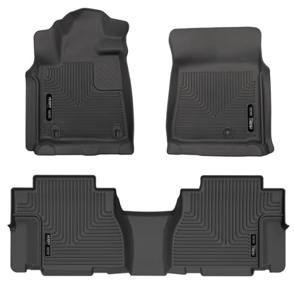 Husky Liners 95131 Front & 2nd Seat Floor Liners (Footwell Coverage)