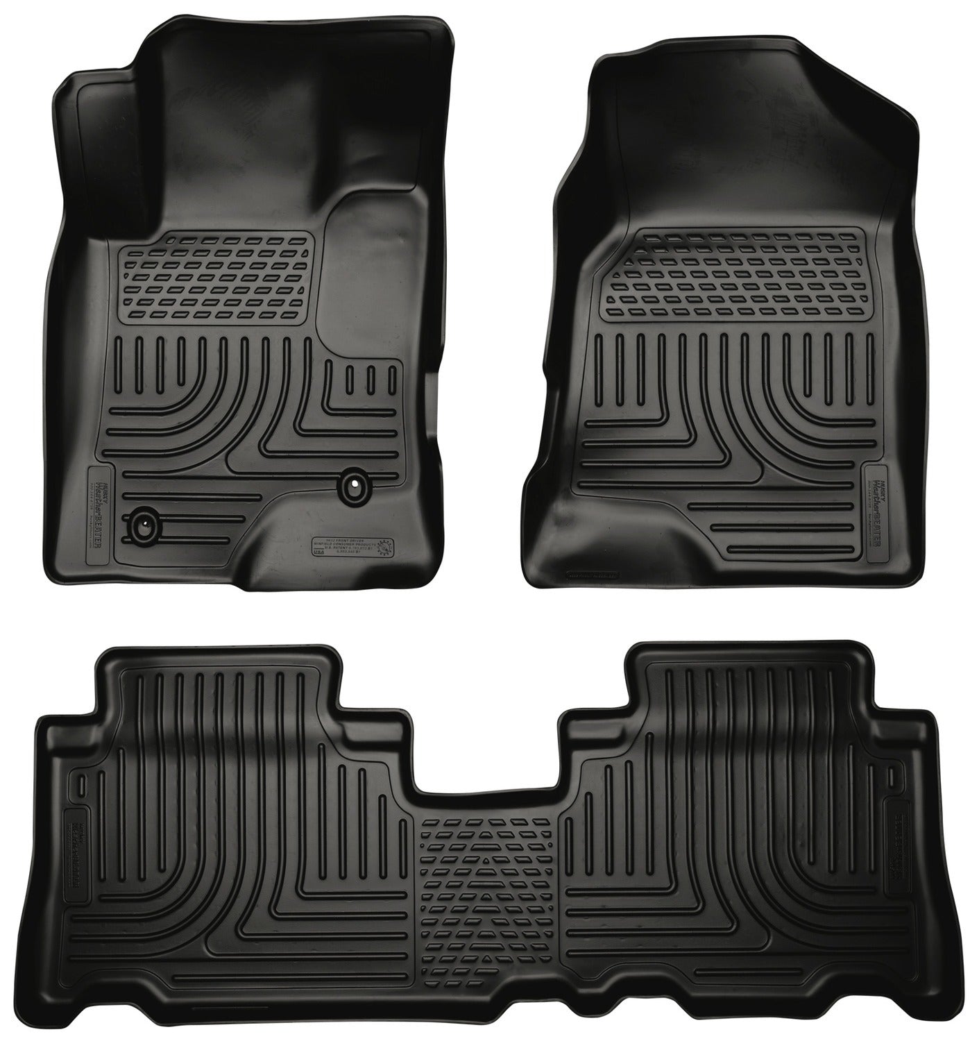 Husky Liners 96321 Front & 2nd Seat Floor Liners