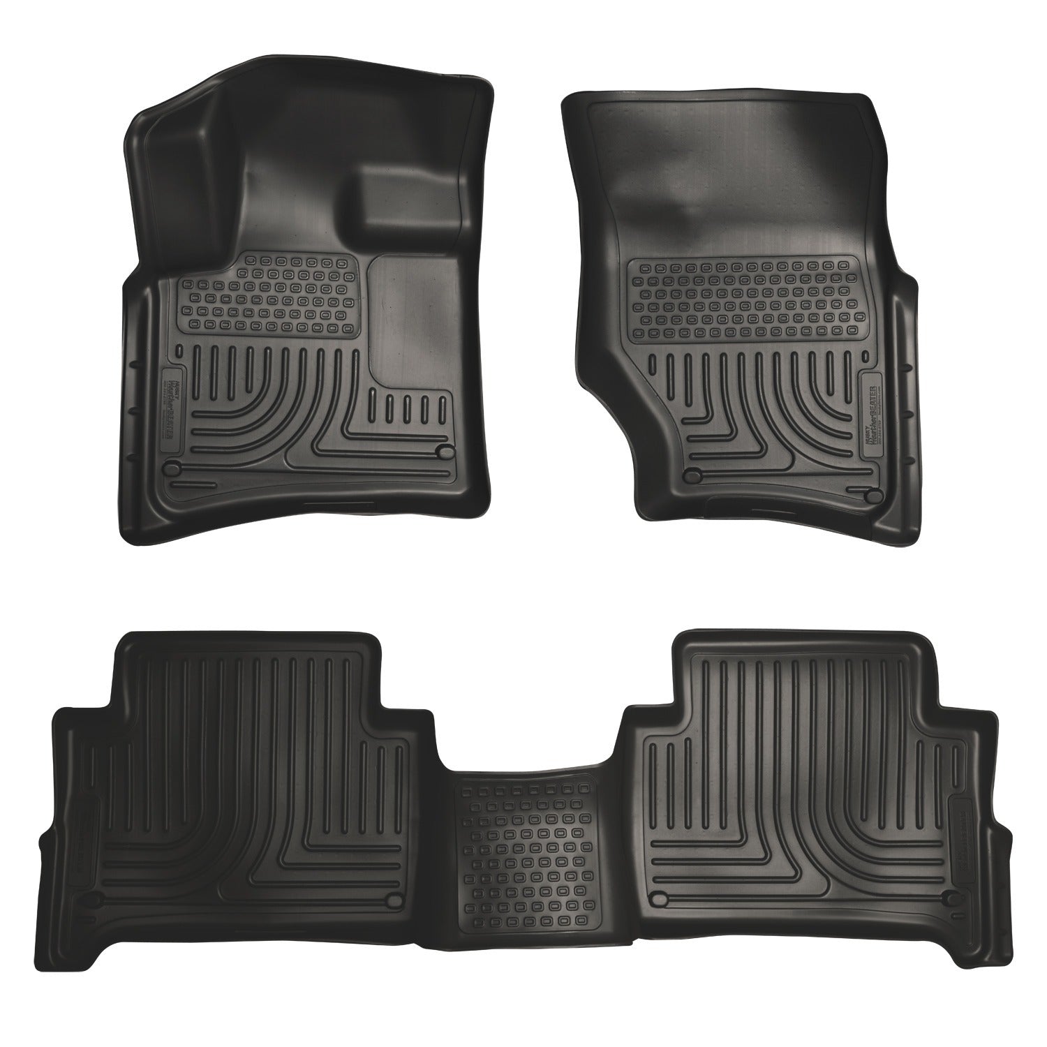 Husky Liners 96421 Front & 2nd Seat Floor Liners