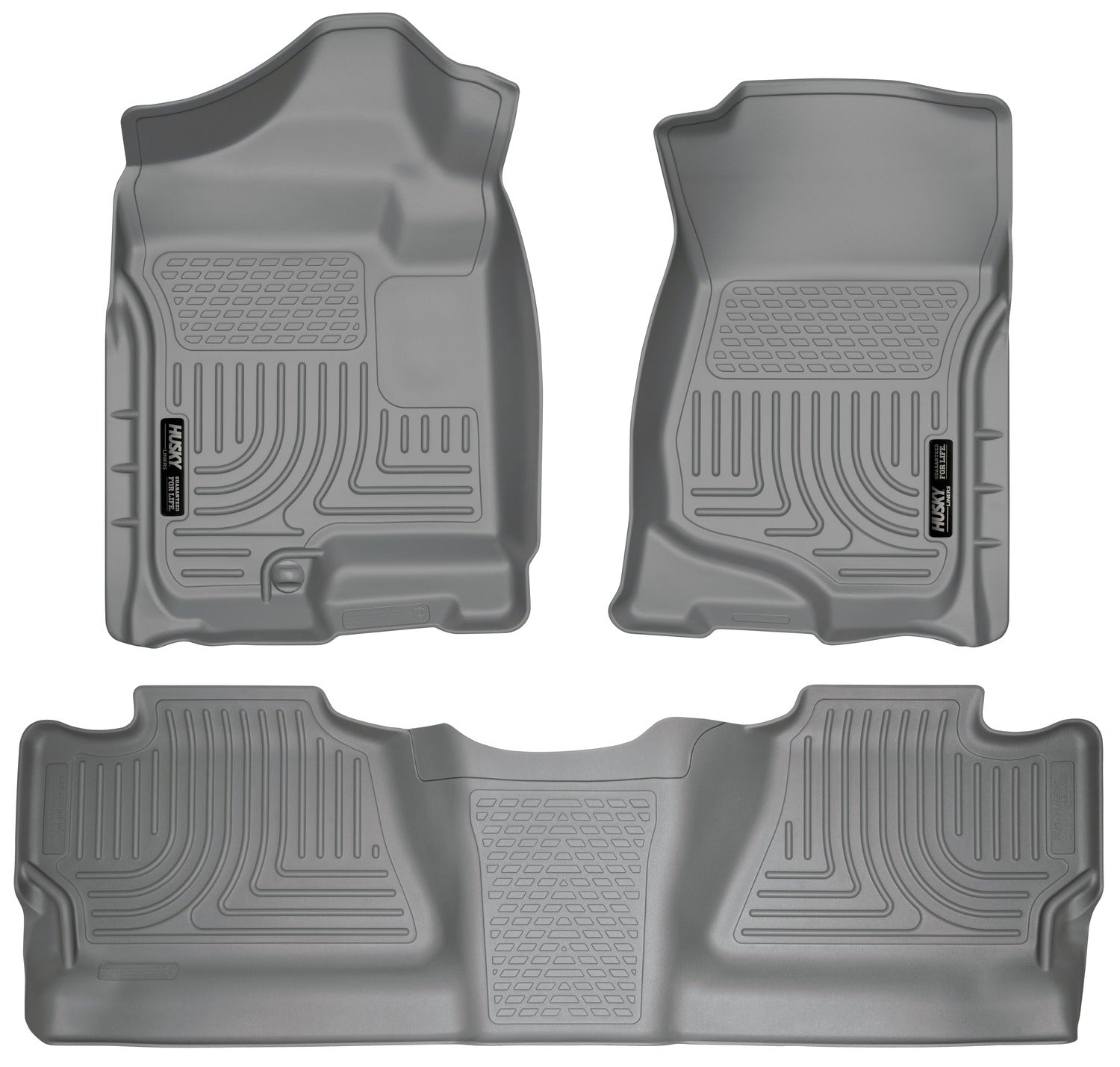 Husky Liners 98202 Front & 2nd Seat Floor Liners (Footwell Coverage)