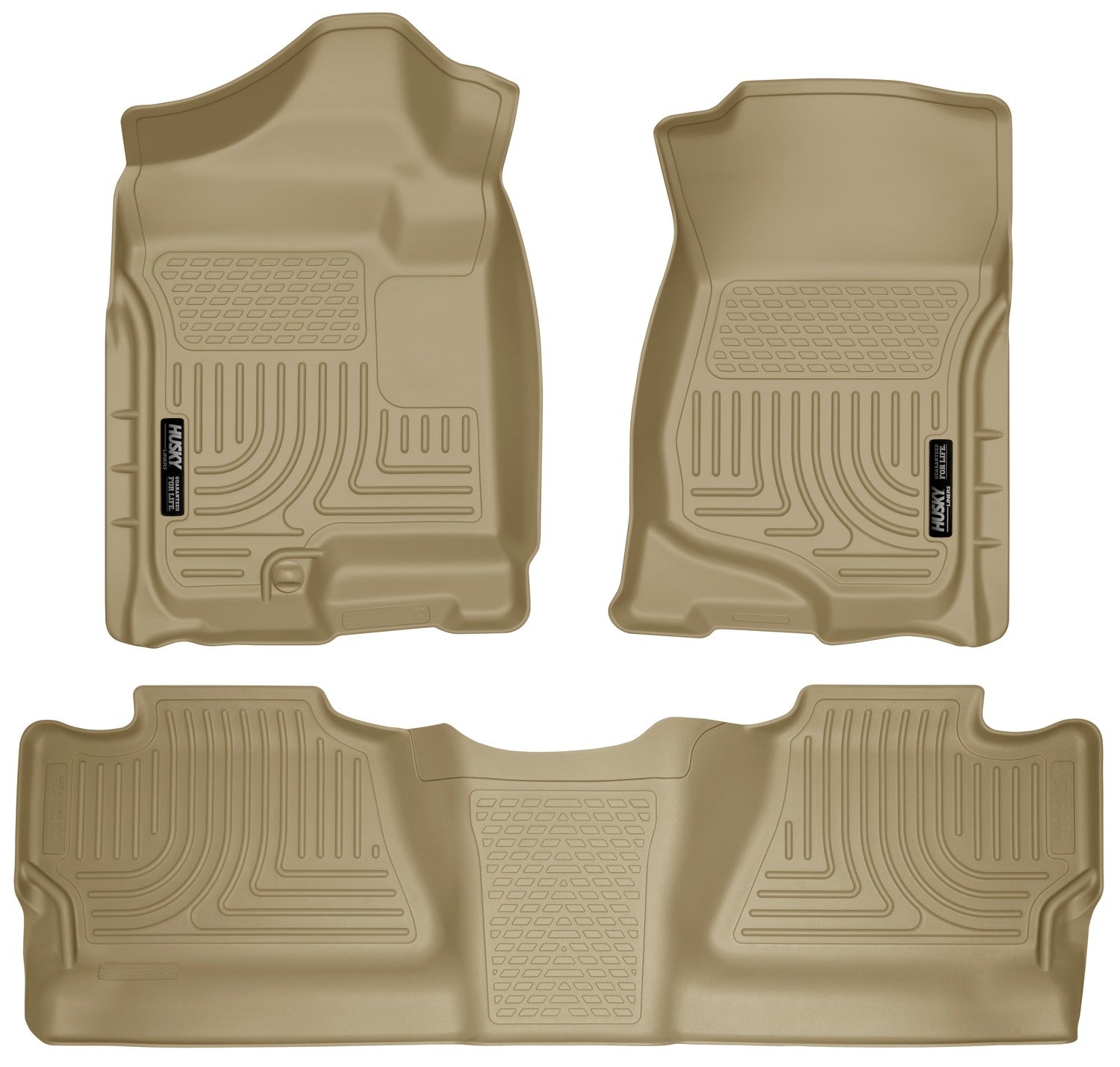 Husky Liners 98203 Front & 2nd Seat Floor Liners (Footwell Coverage)