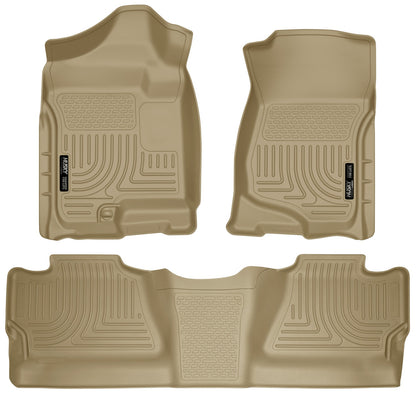 Husky Liners 98203 Front & 2nd Seat Floor Liners (Footwell Coverage)
