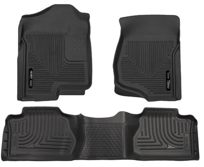 Husky Liners 98211 Front & 2nd Seat Floor Liners (Footwell Coverage)
