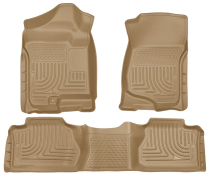 Husky Liners 98213 Front & 2nd Seat Floor Liners (Footwell Coverage)