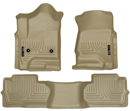 Husky Liners 98243 Front & 2nd Seat Floor Liners (Footwell Coverage)