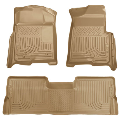Husky Liners 98333 Front & 2nd Seat Floor Liners (Footwell Coverage)