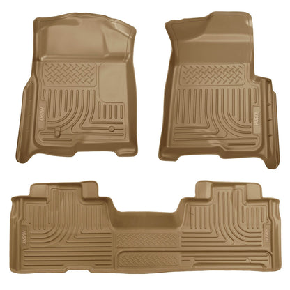 Husky Liners 98343 Front & 2nd Seat Floor Liners (Footwell Coverage)