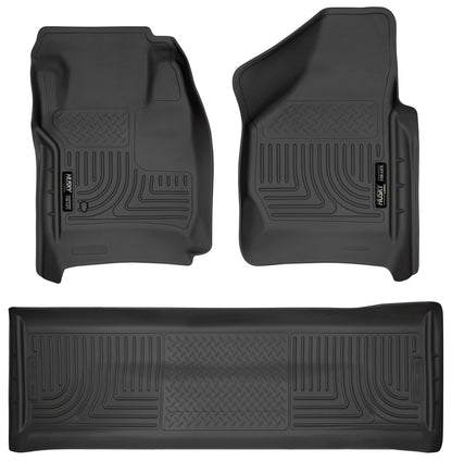 Husky Liners 98381 Front & 2nd Seat Floor Liners (Footwell Coverage)