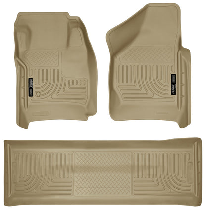 Husky Liners 98383 Front & 2nd Seat Floor Liners (Footwell Coverage)