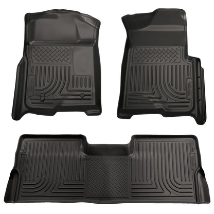Husky Liners 98391 Front & 2nd Seat Floor Liners (Footwell Coverage)