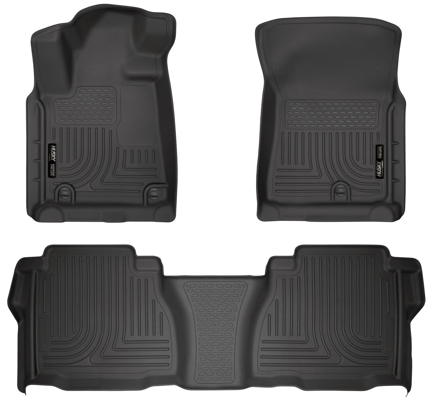 Husky Liners 98581 Front & 2nd Seat Floor Liners (Footwell Coverage)