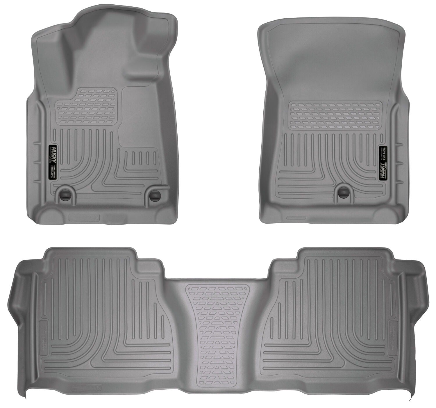 Husky Liners 98582 Front & 2nd Seat Floor Liners (Footwell Coverage)