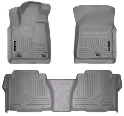 Husky Liners 98582 Front & 2nd Seat Floor Liners (Footwell Coverage)