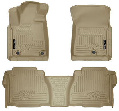 Husky Liners 98583 Front & 2nd Seat Floor Liners (Footwell Coverage)