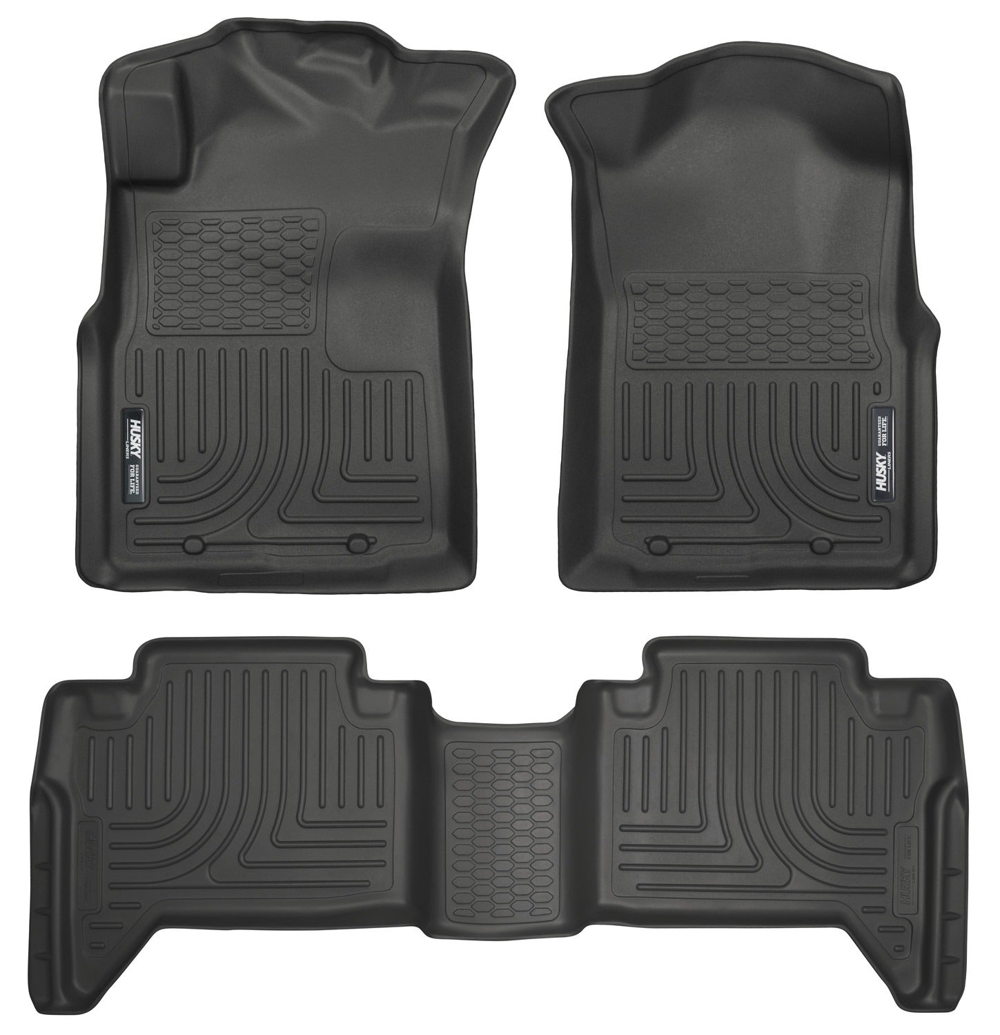 Husky Liners 98951 Front & 2nd Seat Floor Liners (Footwell Coverage)