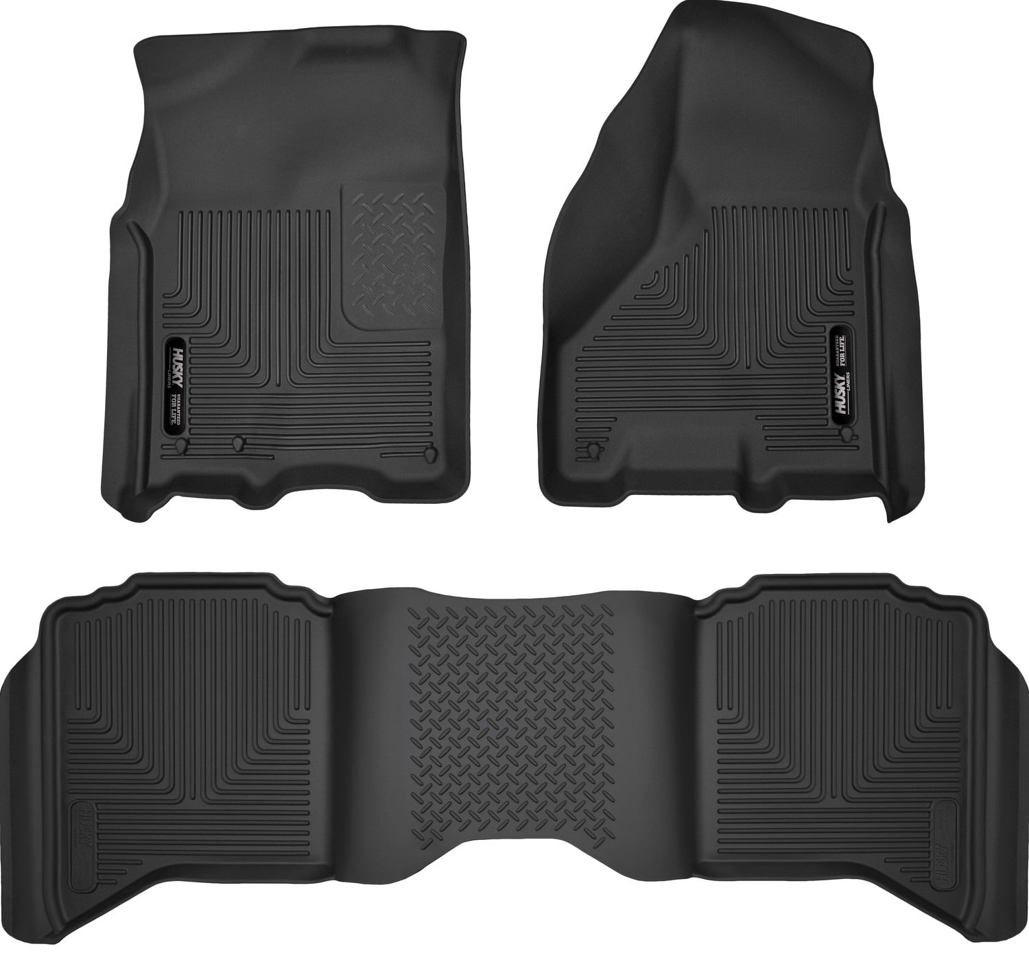 Husky Liners 99001 Front & 2nd Seat Floor Liners