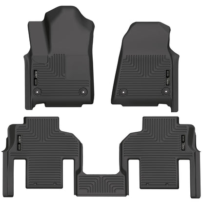 Husky Liners 99061 Front & 2nd Seat Floor Liners (Footwell Coverage)