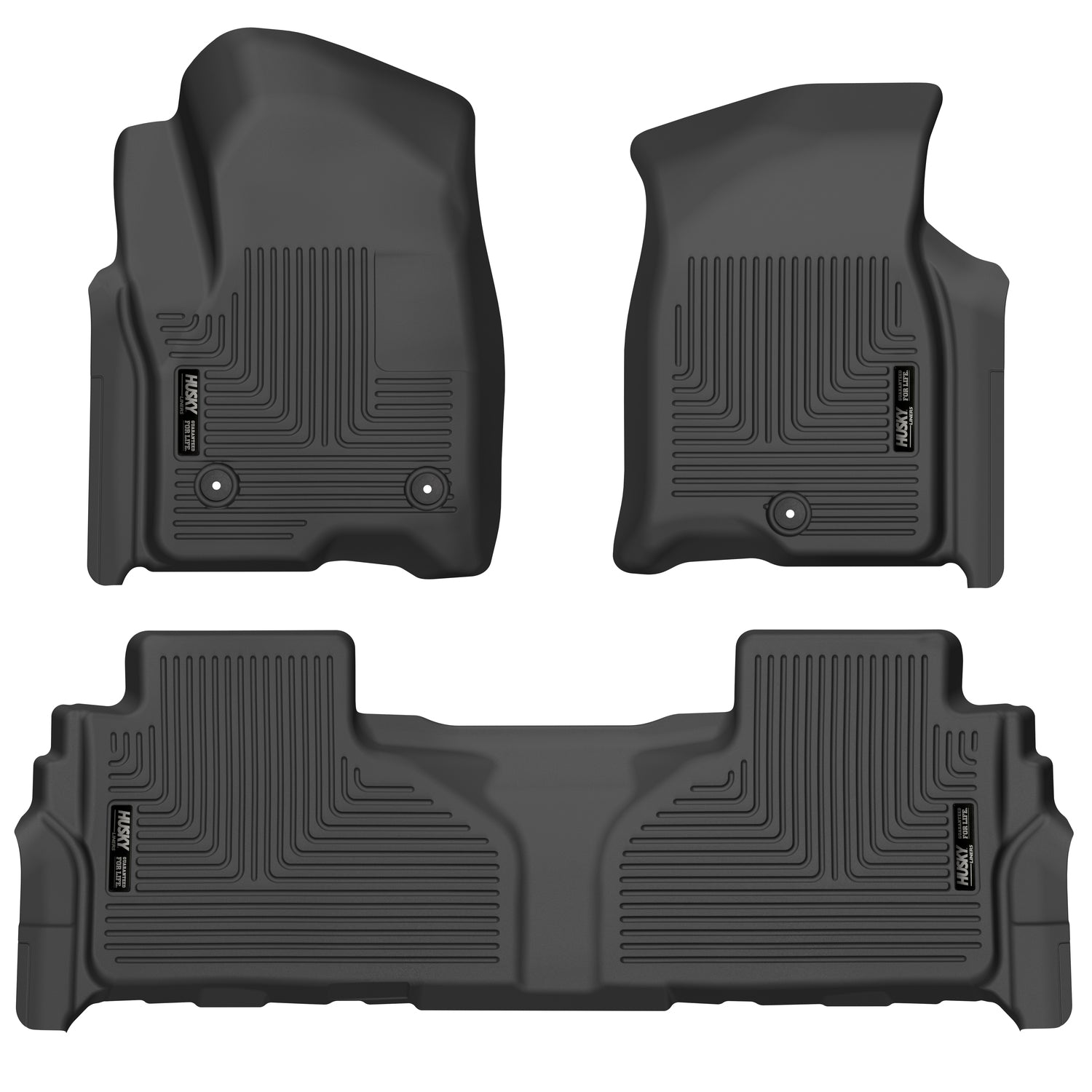 Husky Liners 99241 Front & 2nd Seat Floor Liners (Footwell Coverage)