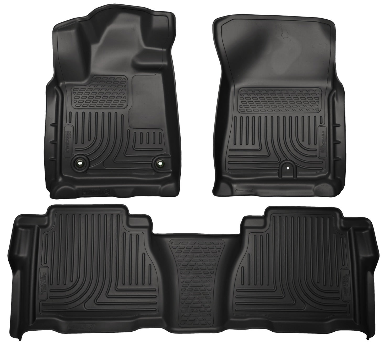Husky Liners 99591 Front & 2nd Seat Floor Liners (Footwell Coverage)