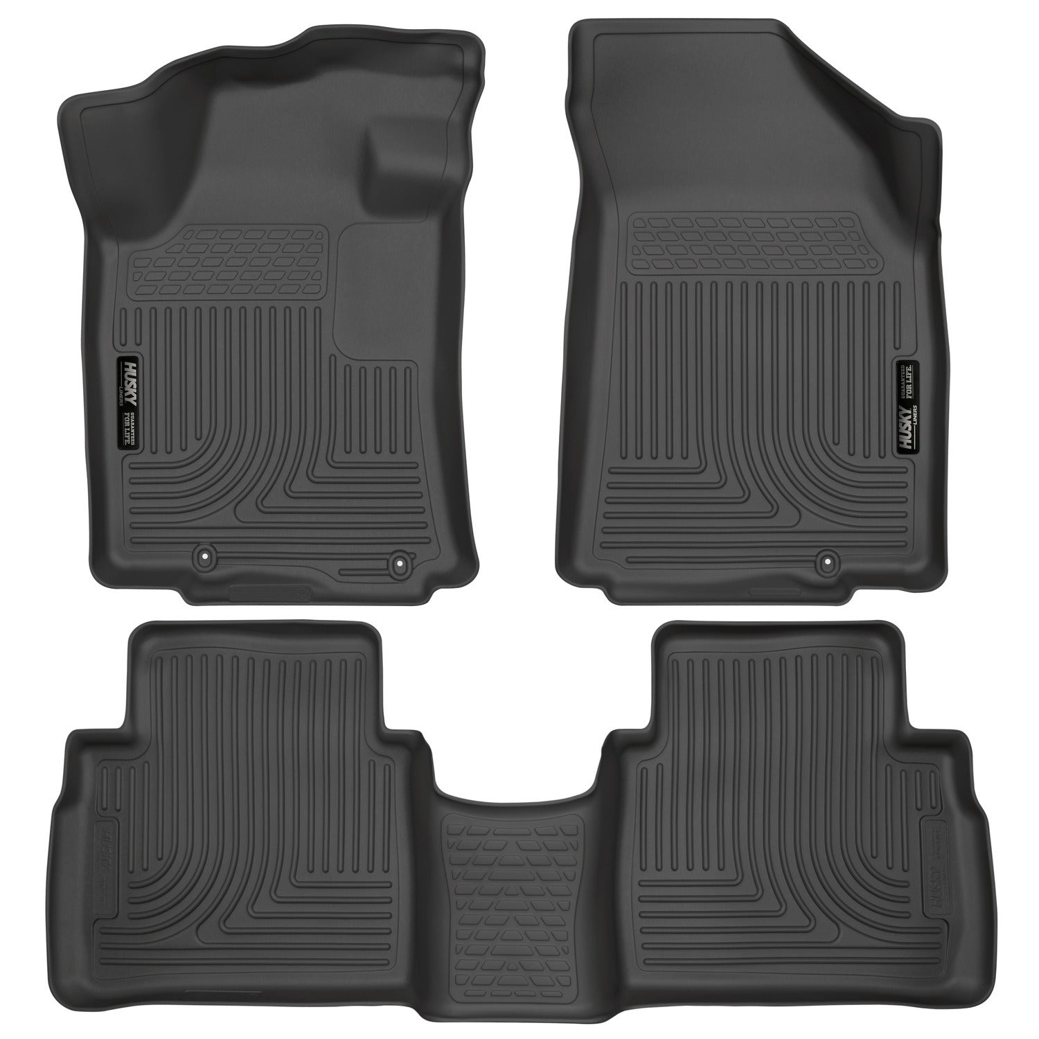 Husky Liners 99621 Front & 2nd Seat Floor Liners