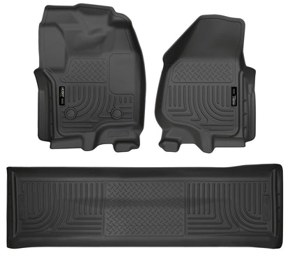 Husky Liners 99711 Front & 2nd Seat Floor Liners (Footwell Coverage)