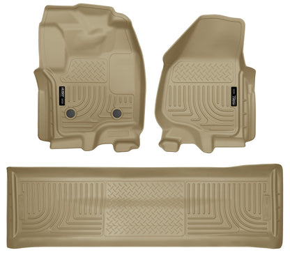 Husky Liners 99713 Front & 2nd Seat Floor Liners (Footwell Coverage)