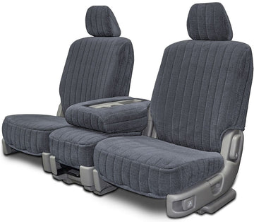 Madrid custom seat covers charcoal middle seat in Charcoal