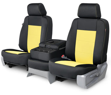 Neo-sport custom seat covers black and yellow middle seat in Black and Yellow