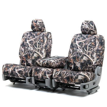 Next camo custom seat covers bonz front seat in Bonz