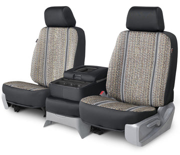 Saddleblanket custom seat covers grey full middle seat in Grey Full