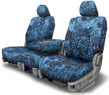Sirphis camouflage custom seat covers pulse riptide middle seat in Pulse Riptide
