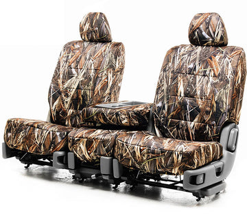 True timber camouflage custom seat covers drt front seat in DRT