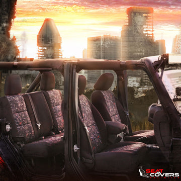 Zombieflage camo custom seat covers brainstorm middle seat in Brainstorm