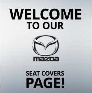 FULL SET  GREY-BLACK 7 SEATER FABRIC SEAT COVERS FOR  MAZDA MPV 