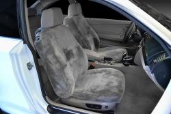 BMW 135i Pewter Sheepskin Seat Seat Covers