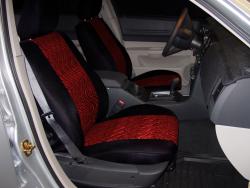 Dodge Magnum Burgundy Neo Diamond Seat Seat Covers