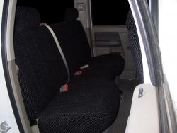 Dodge Ram Black Scottsdale Rear Seat Seat Covers