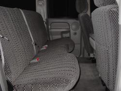 Dodge Ram Charcoal No Fleck Scottsdale Rear Seat Seat Covers